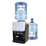Dispensador de agua eléctrico sobremesa con compresor