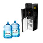 Dispensador eléctrico con compresor + 2 bidones
